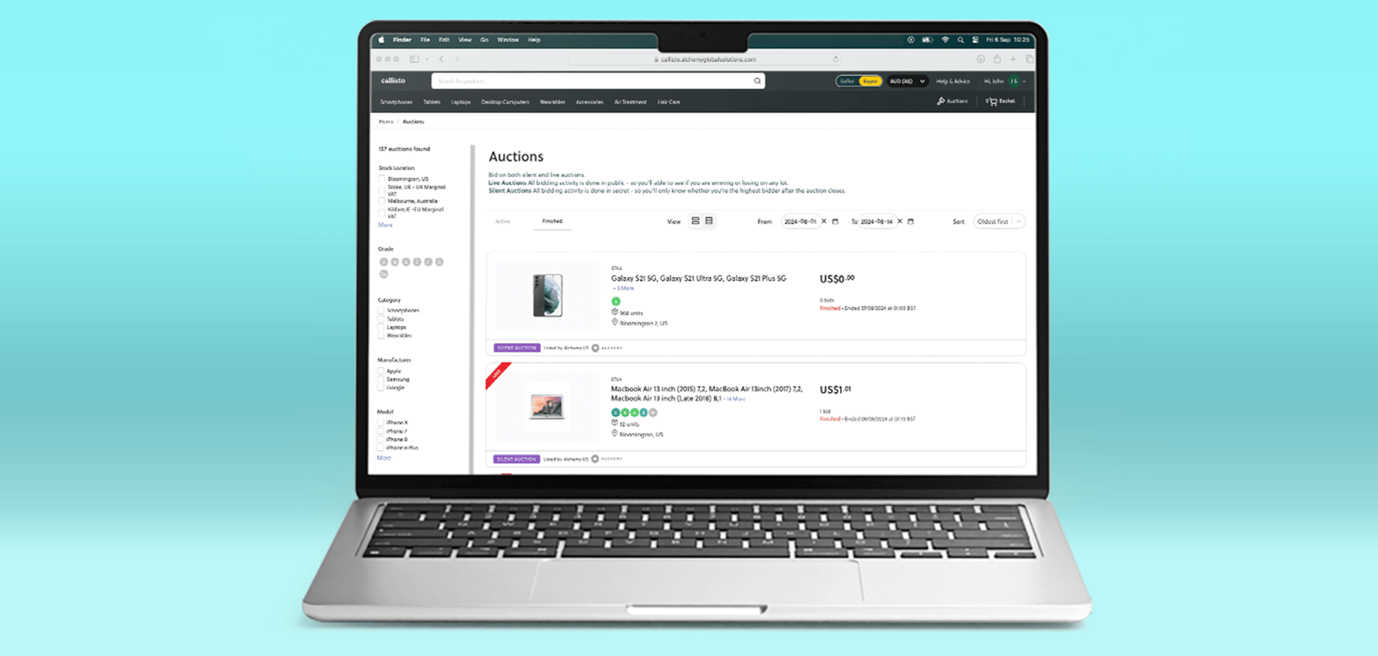 callisto.techhubfsBlog - Auctions